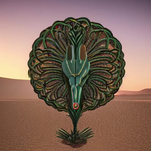 Image similar to helicopter desert river crinoid vaporwave maximalist art nouveau