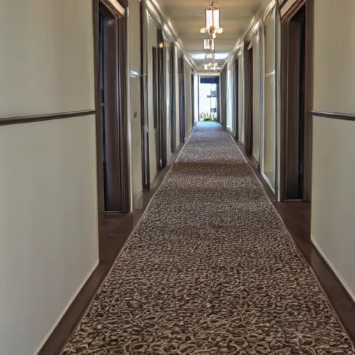 Prompt: long hallway