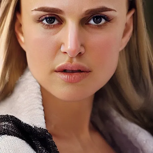 Image similar to face of Norwegian Natalie Portman