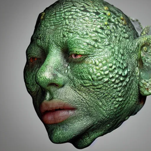 Image similar to a realistic render of a slimy green mottled skin texture map | seamless | unreal engine | octane | red shift