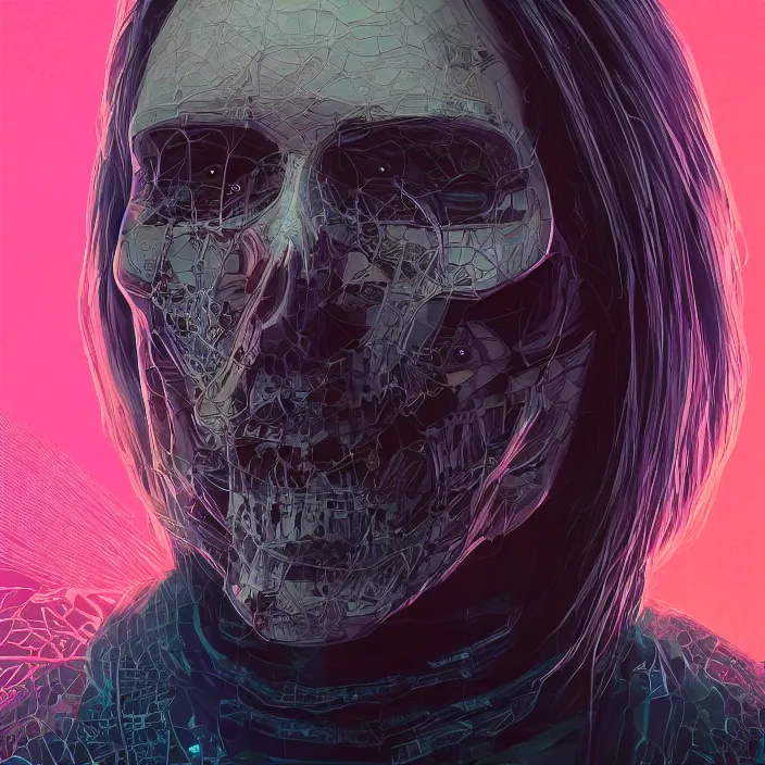 Prompt: portrait of keanu as skeleton. intricate abstract. intricate artwork. by Tooth Wu, wlop, beeple, dan mumford. octane render, trending on artstation, greg rutkowski very coherent symmetrical artwork. cinematic, hyper realism, high detail, octane render, 8k, iridescent accents