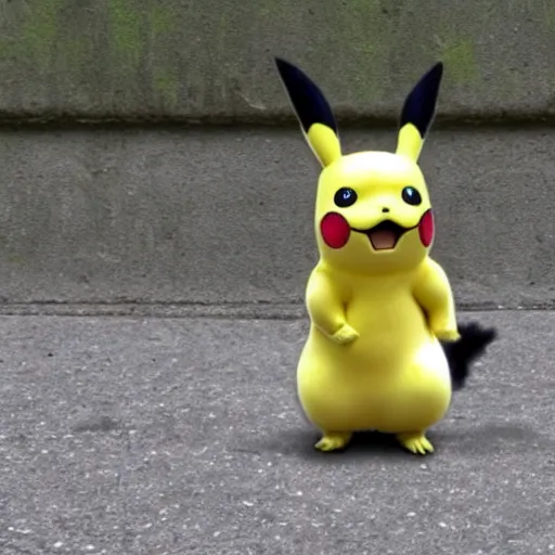 Image similar to Pikachu sitting on his knees proposes marriage to you