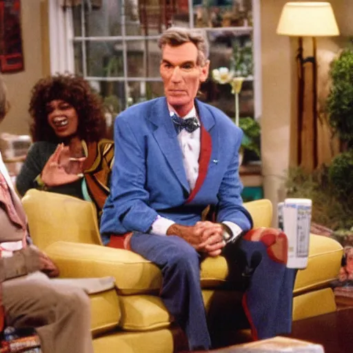 Image similar to bill nye's appearance on the cosby show