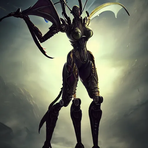 Prompt: high quality bug pov shot, of a highly detailed beautiful Giant female warframe, but as an anthropomorphic robot female dragon, looming over you, unaware of your existence, highly detailed art, epic cinematic shot, realistic, professional digital art, high end digital art, furry art, DeviantArt, artstation, Furaffinity, 8k HD render, epic lighting, depth of field