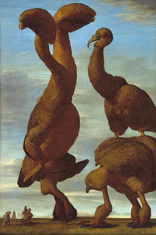 Prompt: the giant dodo, renaissance