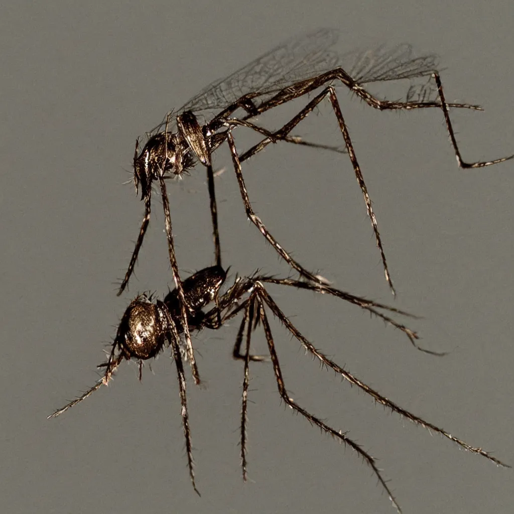 Image similar to a horrifying mosquito