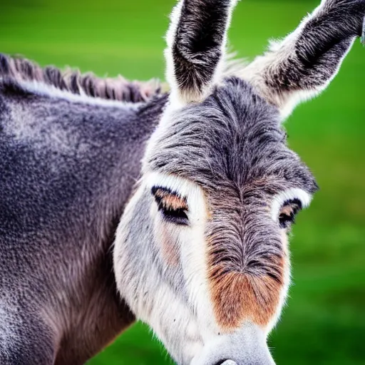 Image similar to close up photo of a donkey, drinking water from a lake in tasmania, bokeh, 4 0 0 mm lens, 4 k award winning nature photography