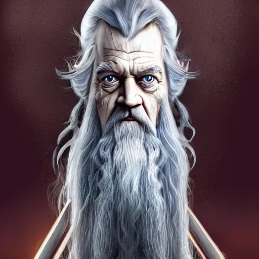 Prompt: gandalf avatar