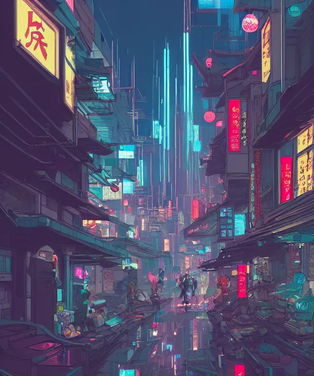 Image similar to a street view of a cyberpunk chinatown, fantasy, elegant, digital painting, artstation, concept art, matte, sharp focus, illustration, art by josan gonzalez