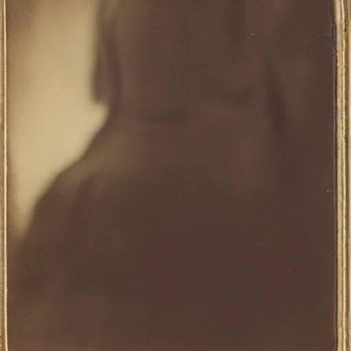 Image similar to old spirit photography, daguerreotype