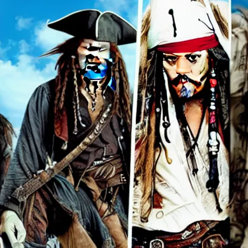 Image similar to jack sparrow marathon