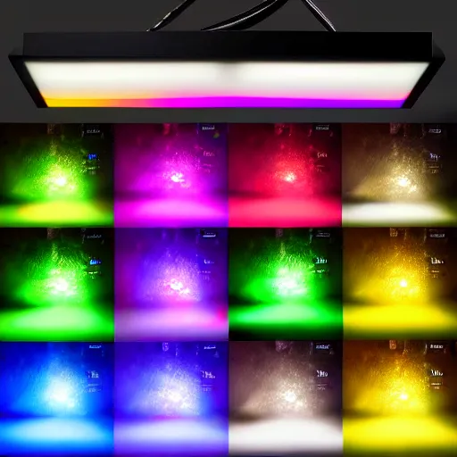 Image similar to Epic RGB gaming lights thunderstorm, award winning photo