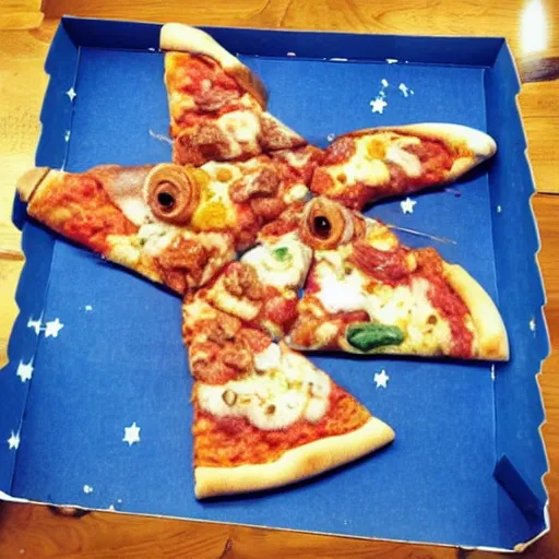 Prompt: star wars pizza