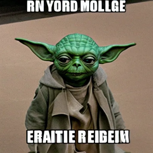 Prompt: Yoda as an average reddit mod