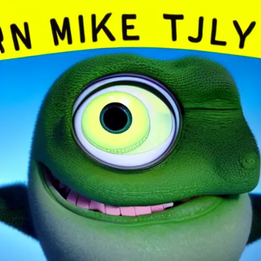 Image similar to inspirational poster of Mike Wazowski with text that says “Googly Tuesday”