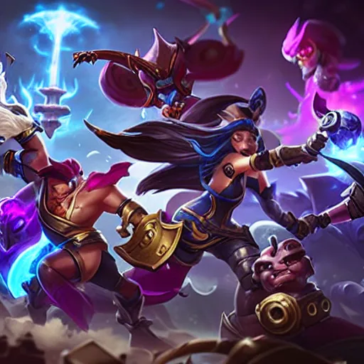 Image similar to League of Legends by Riot Games