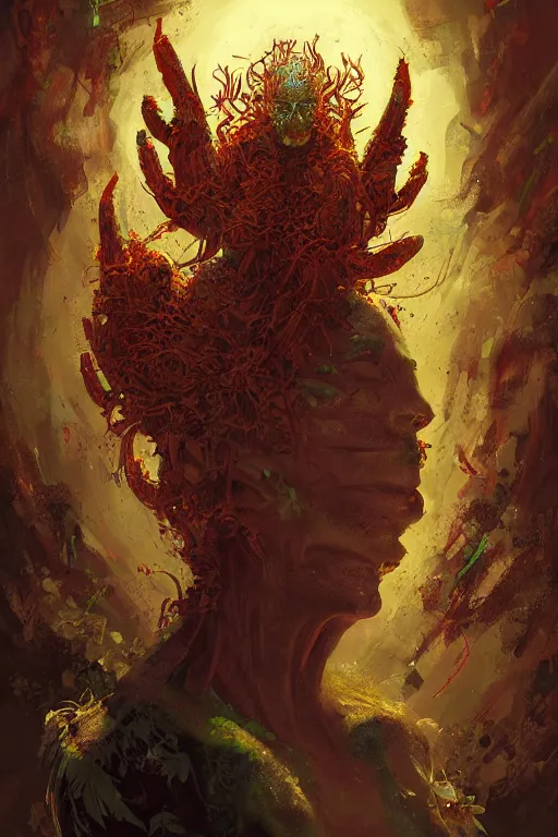 Prompt: The Ayahuasca Spirit, by Eddie Mendoza