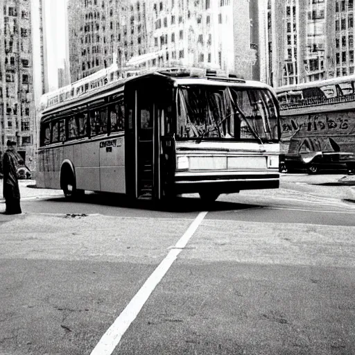 Prompt: city bus 1 9 8 0 by semen faibisovich