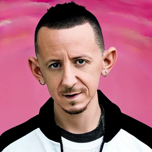 Prompt: photograph of chester bennington