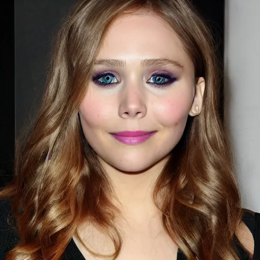 Image similar to elizabeth olsen mixed with jennifer lawrence