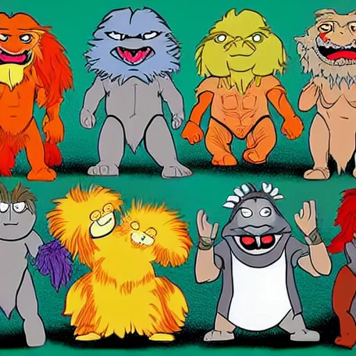 Image similar to thundercats as muppets by jim henson