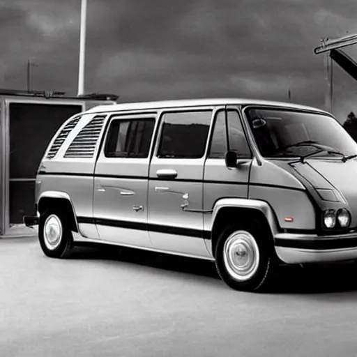 Prompt: A van designed and produced by Lamborghini, promotional photo