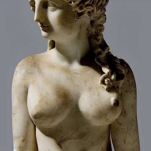 statue of venus callipygian, High definition,, Stable Diffusion