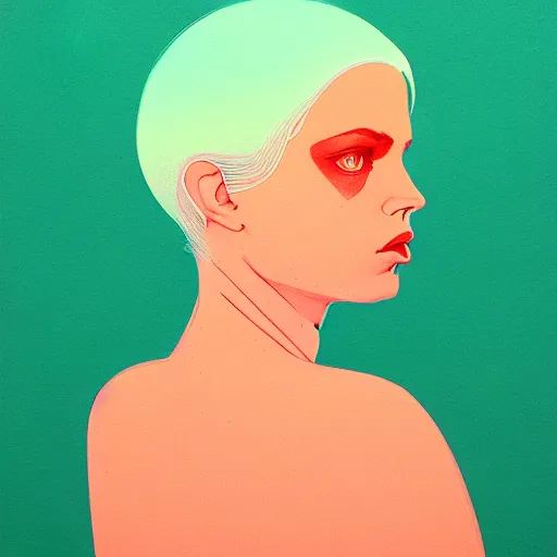 Image similar to portrait marina, soft light, by killian eng and conrad roset, inspired by cryptozoology, fine, sharp high detail, screen print,