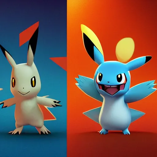 ArtStation - pikachu evolution