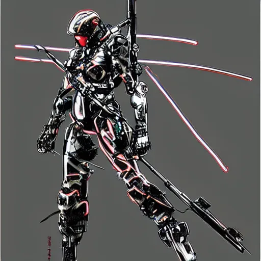 Prompt: a full-metal wired hopepunk neon austral thrush, concept art by Yoji Shinkawa and Raoul Ruiz