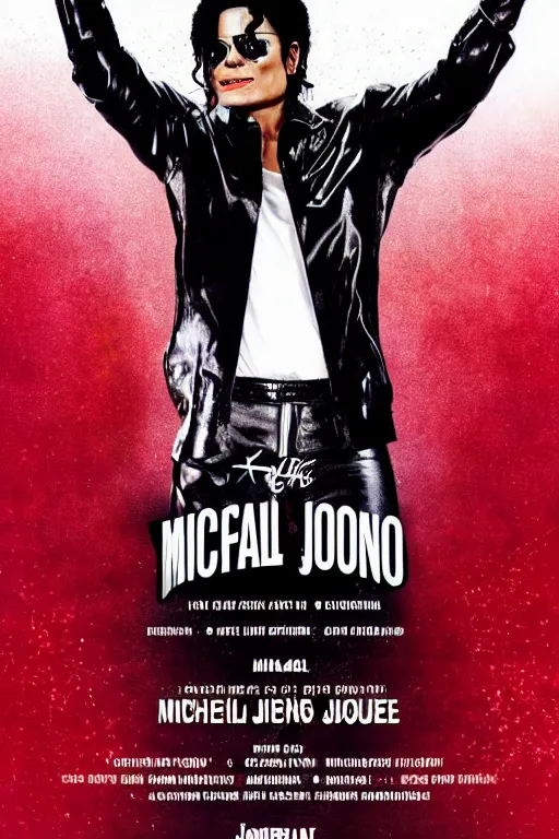 Prompt: this is it concert poster 2 0 0 9 king of pop, michael jackson 2 0 0 9 shades style, promotional, o 2 arena, london uhd, sharp, ultra realistic face, 4 k, cinematic, marvel, render, behind the scenes, leaked, set photo, detailed, modern, real life, sighting, photo real