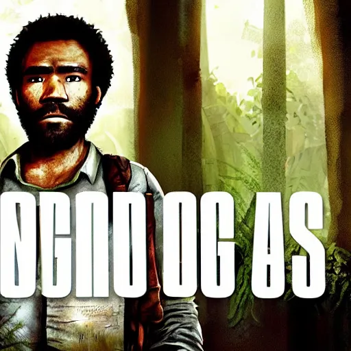 Image similar to donald glover as a character in the last of us