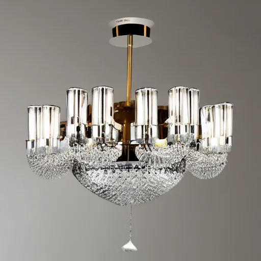 Image similar to ultra modern roaring twenties chandelier light fitting