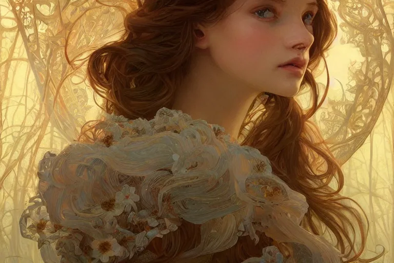 Image similar to beautiful cottagecore volodymyr zelenskiy, vixen, intricate, elegant, highly detailed, digital painting, artstation, concept art, smooth, sharp focus, beautiful face, beautilful eyes, illustration, art by artgerm and greg rutkowski and alphonse mucha