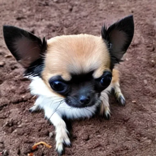 Image similar to chihuahua tarantula hybrid