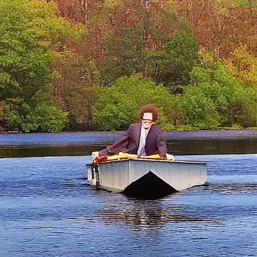 Prompt: “steve brule crossing the potomac”