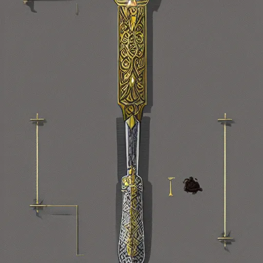 Prompt: an opulent and elegant hatchet, rpg item, fantasy concept art