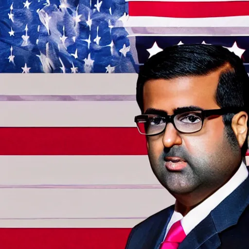 Prompt: nav running for president of the united states of america, realistic, extremely detailed, photorealistic, real,