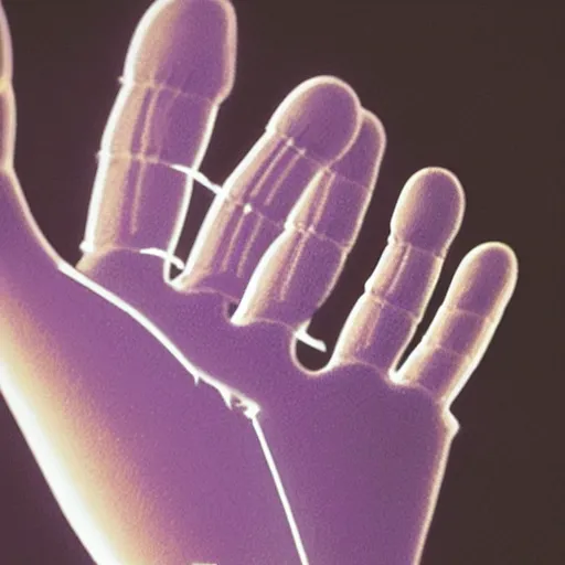 Image similar to x - ray of a 6 fingered hand