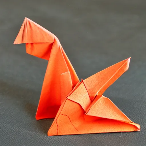 Image similar to origami dragon