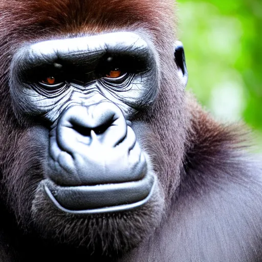 Prompt: high quality photo of A gorilla wearing the mask from jim carrey movey, realism, 8k, award winning photo