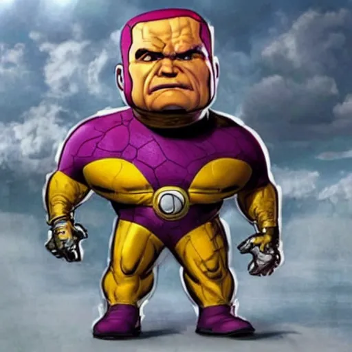 Prompt: modok in the mcu