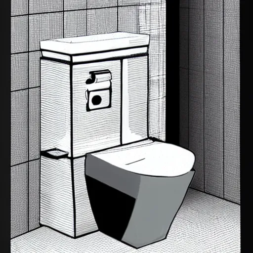 Image similar to an toilet design for alien