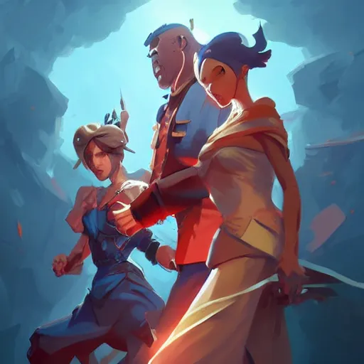 Image similar to card clash royal characters, behance hd by jesper ejsing, by rhads, makoto shinkai and lois van baarle, ilya kuvshinov, rossdraws global illumination