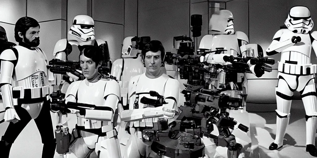 a film still of star wars directed by Stanley Kubrick, Stable Diffusion