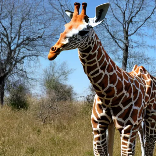 Image similar to robot giraffe