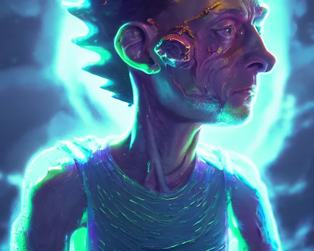 Prompt: fantasy portrait of morty from rick & morty, intricate abstract. intricate artwork, by greg rutkowski, wlop, beeple, dan mumford. concept art, octane render, trending on artstation, greg rutkowski very coherent symmetrical artwork. cinematic, key art, hyper realism, high detail, octane render, 8 k, iridescent accents