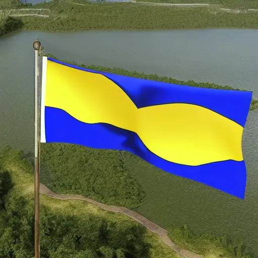 Prompt: flag of Liberland