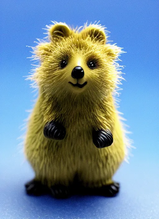 Image similar to 80mm resin detailed miniature of fluffy quokka, Product Introduction Photos, 4K, Full body, simple background