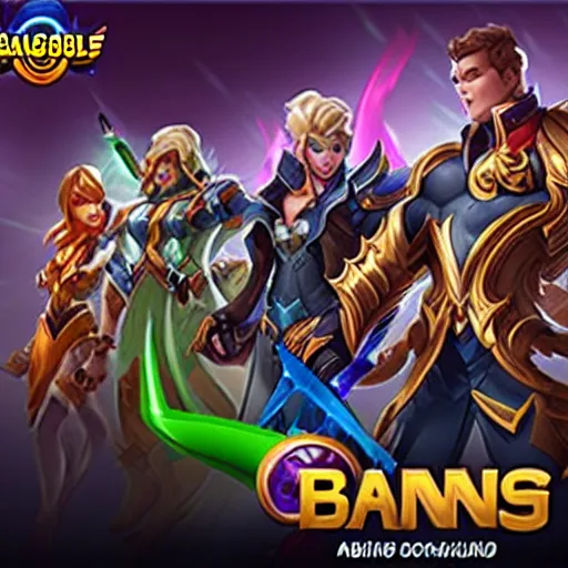 Prompt: mobile legends bang bang